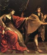 Guido Reni Joseph and Potiphar's Wife oil painting